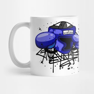 Muay Thai Boxing Graffiti Street Art Mug